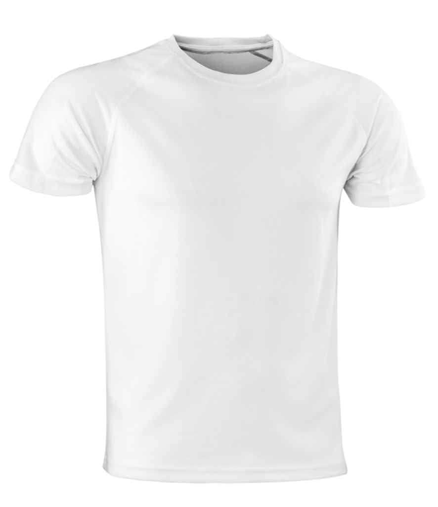 Spiro Impact Performance Aircool T-Shirt White