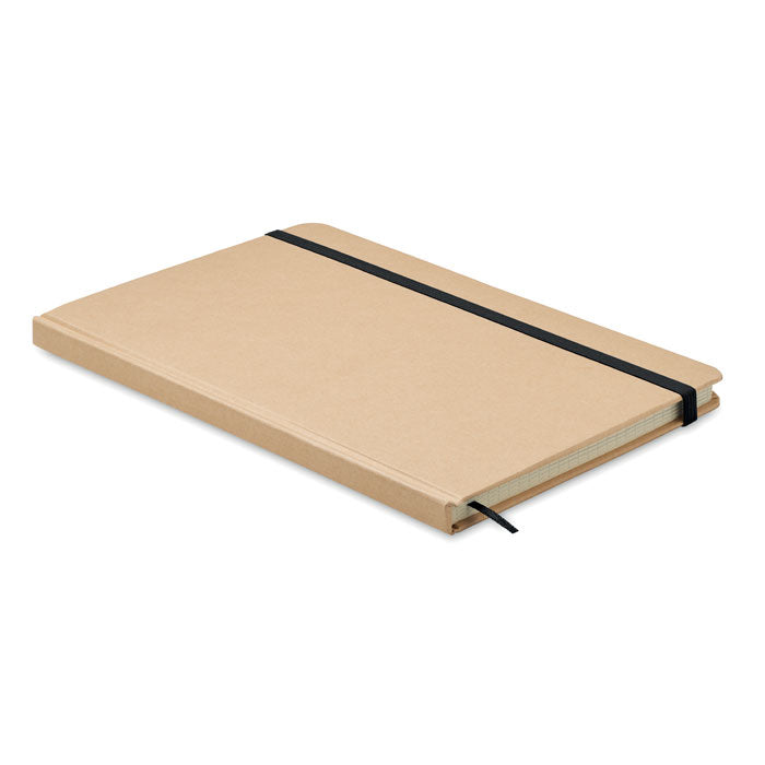 Branded A5 recycled carton notebook