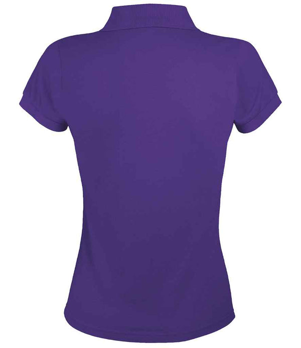 SOL'S Ladies Prime Poly/Cotton Piqué Polo Shirt Dark Purple