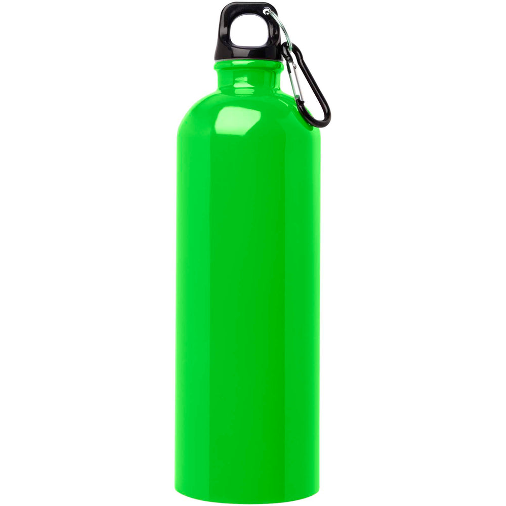 Oregon 750 ml RCS certified single wall stainless steel water bottle with carabiner