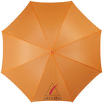 Branded Lisa 23" auto open umbrella with wooden handle