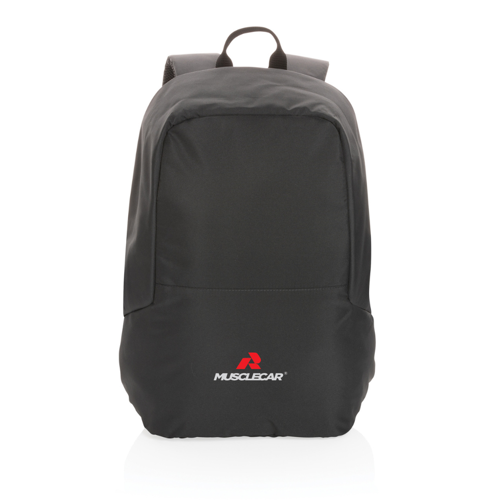Branded Impact AWARE™ RPET anti-theft backpack