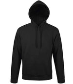SOL'S Unisex Snake Hooded Sweatshirt Black