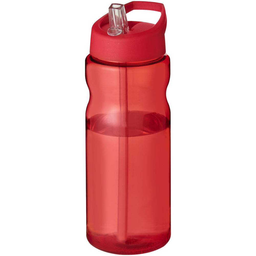 Branded H2O Active® Eco Base 650 ml spout lid sport bottle