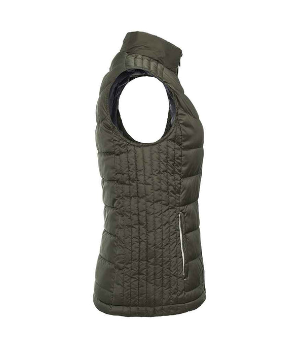 Russell Ladies Nano Padded Bodywarmer Dark Olive