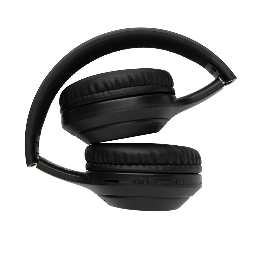 Branded RCS standard recycled plastic headphone