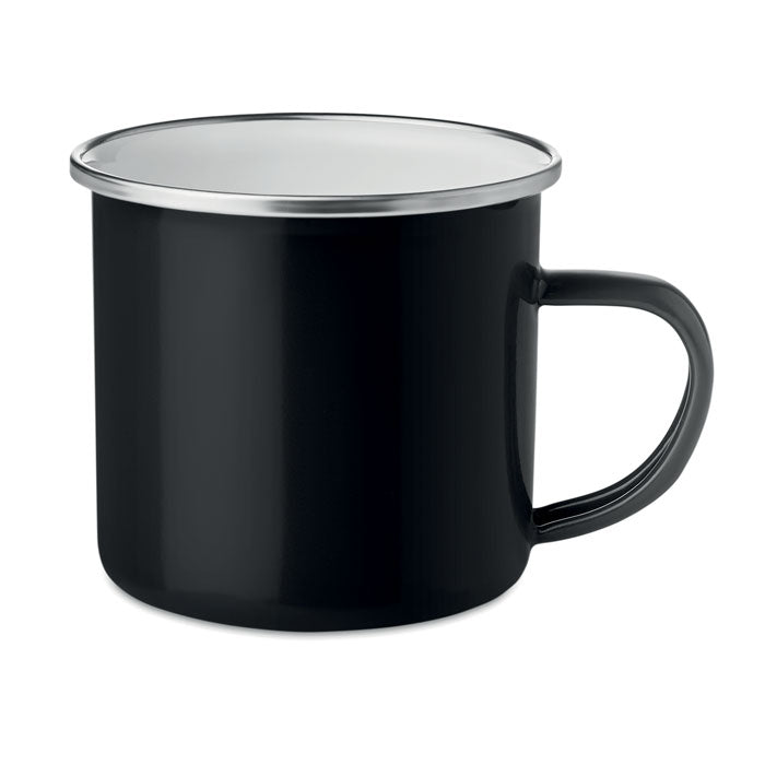 Branded Metal mug with enamel layer 350ml