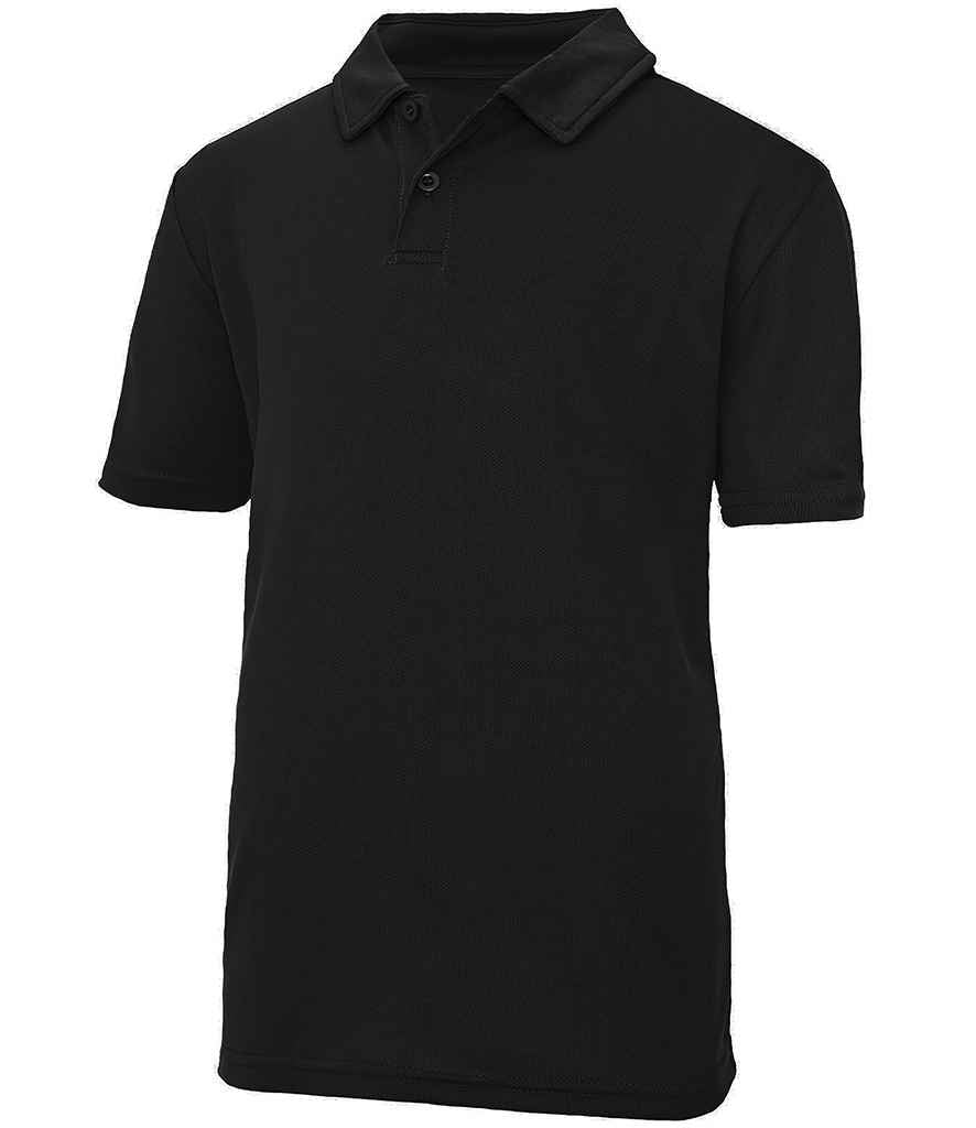 AWDis Kids Cool Polo Shirt Jet Black