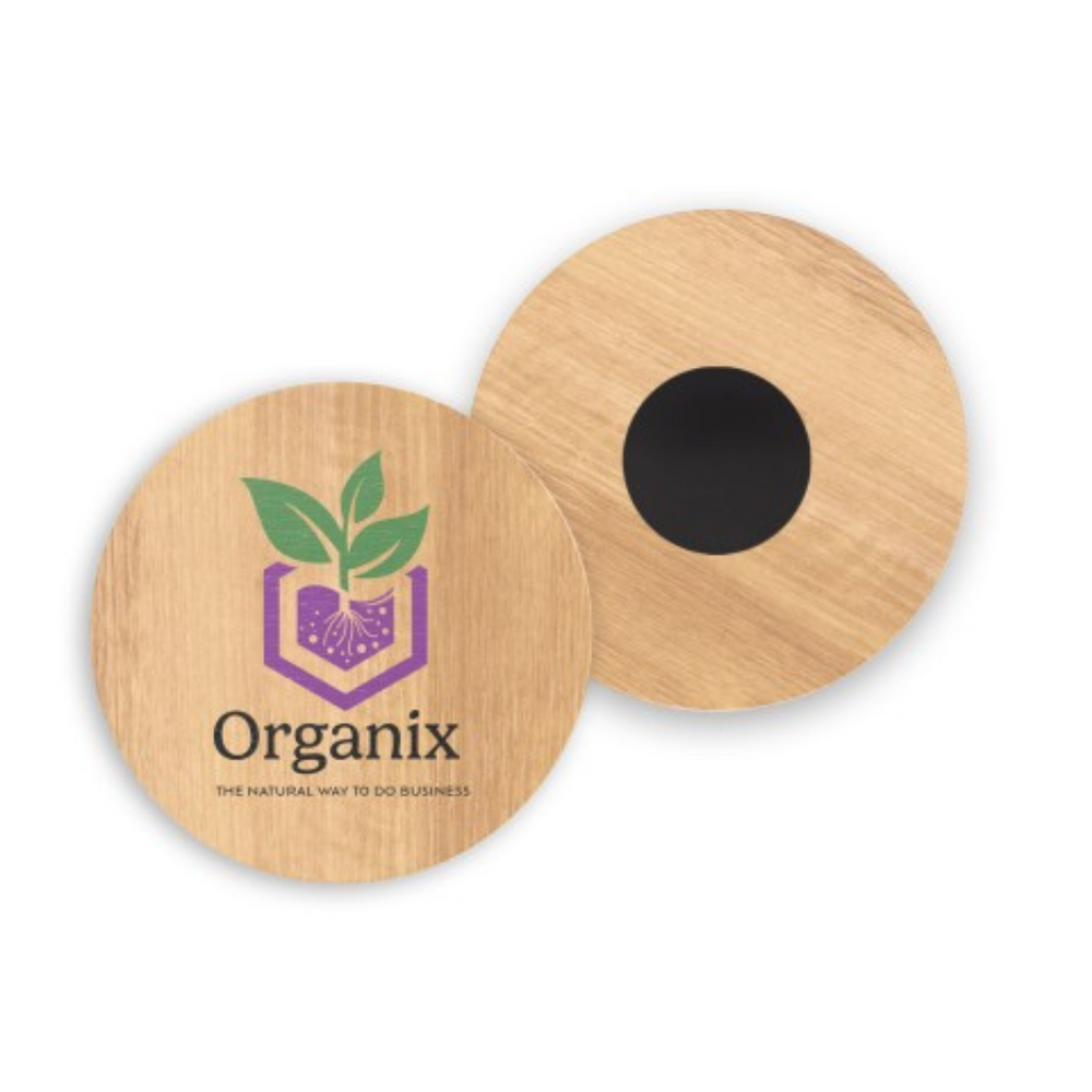 Eco-Friendly Wooden Magnets Natural