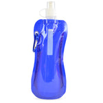 Express Quill Foldable Sports Bottle with Carabiner Clip - 400ml