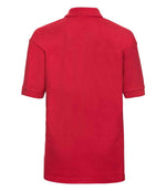 Russell Schoolgear Kids Poly/Cotton Piqué Polo Shirt Bright Red