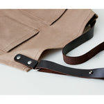 Branded Apron in leather