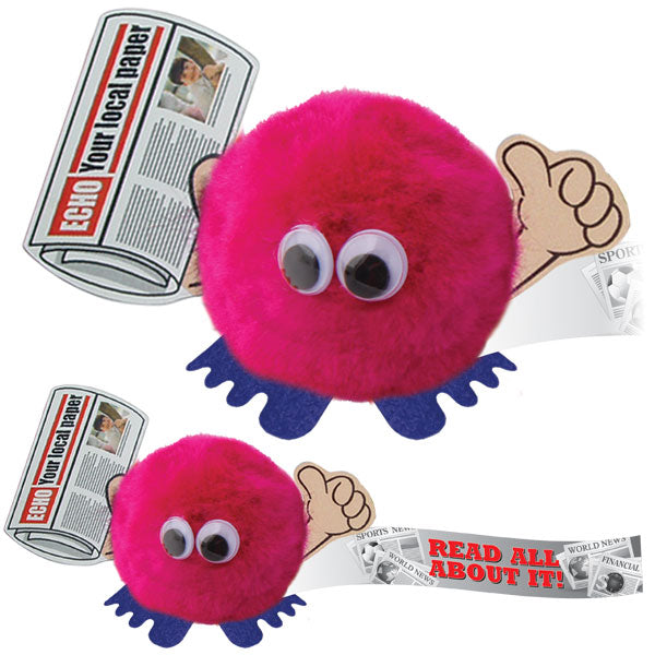 Generic Themed Logobug Handholders Newspaper Handholder