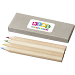 Tullik 4-piece coloured pencil set | Branded Colouring Set