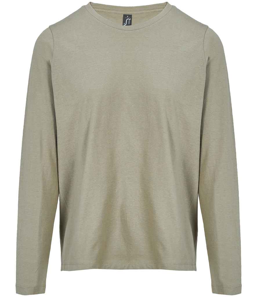 SOL'S Ladies Monarch Long Sleeve T-Shirt Khaki