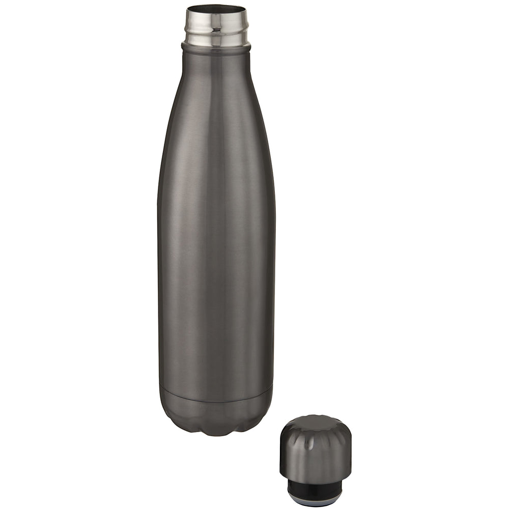 Branded Cove 500 ml vacuum insulated stainless steel bottle