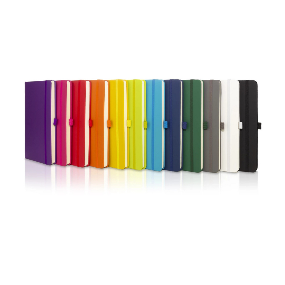 Soft Feel PU Dimes A5 Notebook