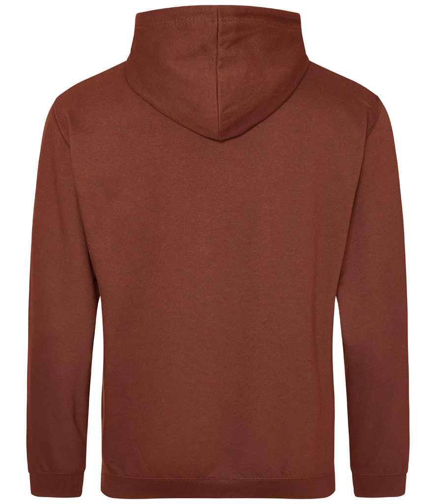 AWDis College Hoodie Red Rust