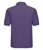 Russell Poly/Cotton Piqué Polo Shirt Purple