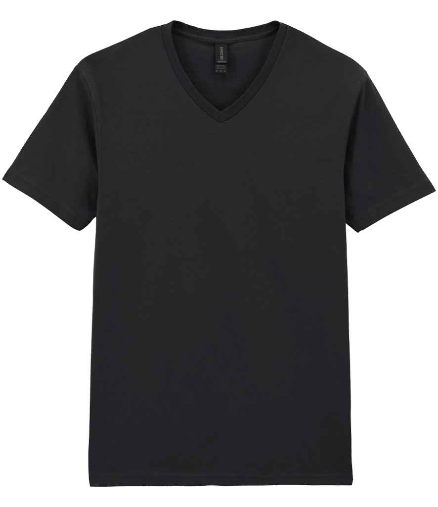 Gildan SoftStyle® V Neck T-Shirt Black