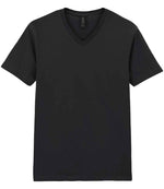 Gildan SoftStyle® V Neck T-Shirt Black