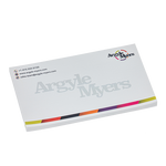 Branded 125x75mm Sticky note