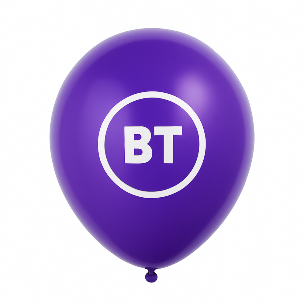 Branded 12" Printed Latex Balloons