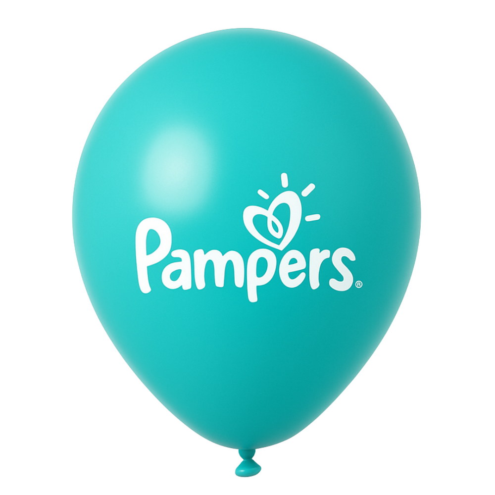 Branded 12" Printed Latex Balloons