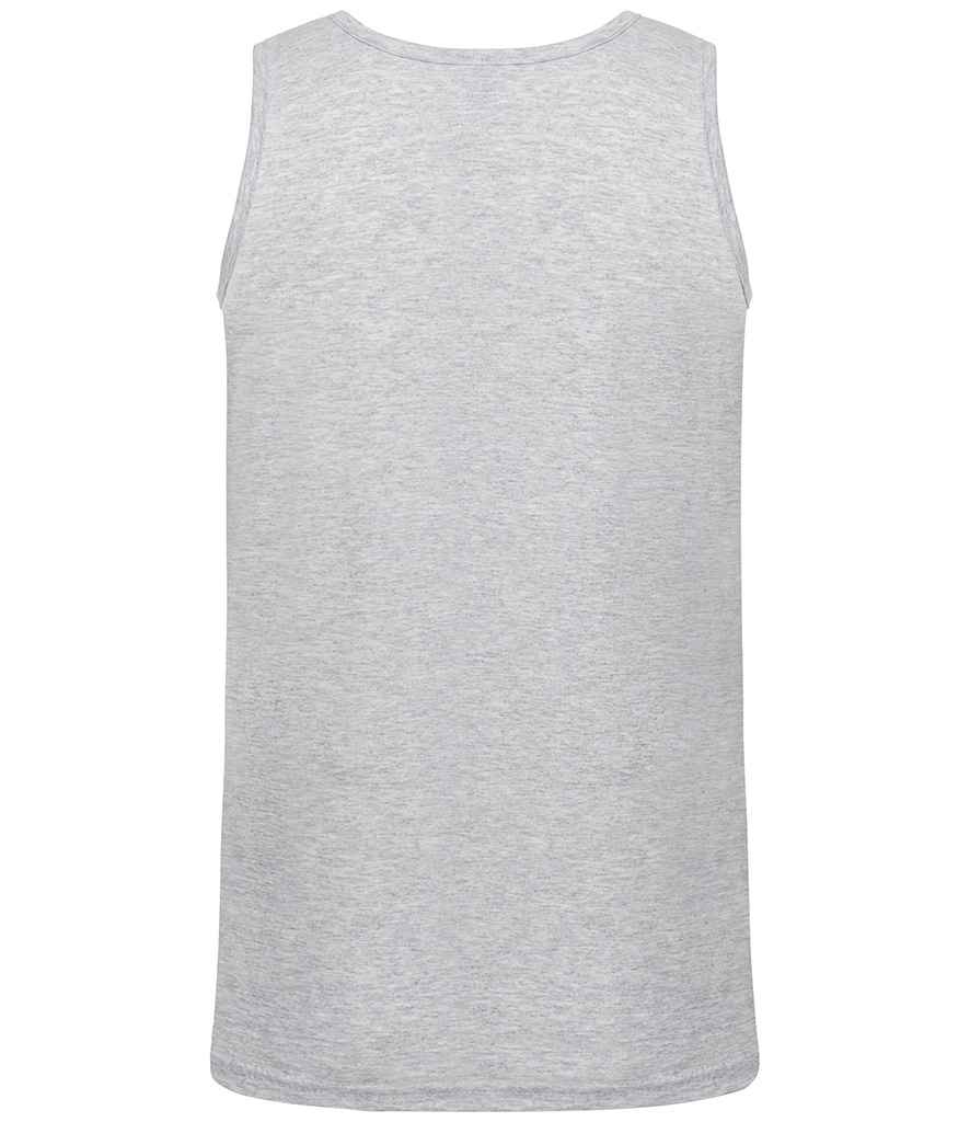 Fruit of the Loom Athletic Vest Heather Grey