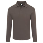 Orn Weaver Premium L/S Poloshirt Graphite