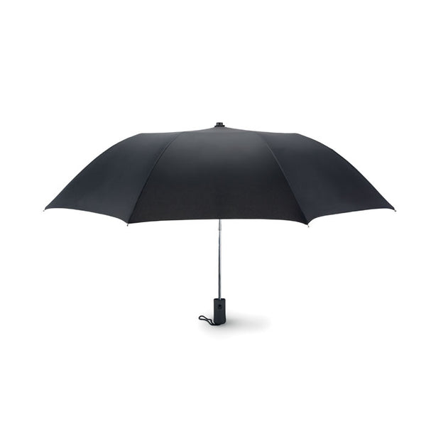 21 inch Foldable umbrella Black