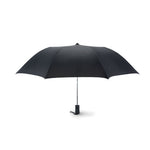 21 inch Foldable umbrella Black