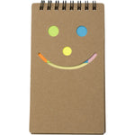 Widnell Notebook with sticky notes