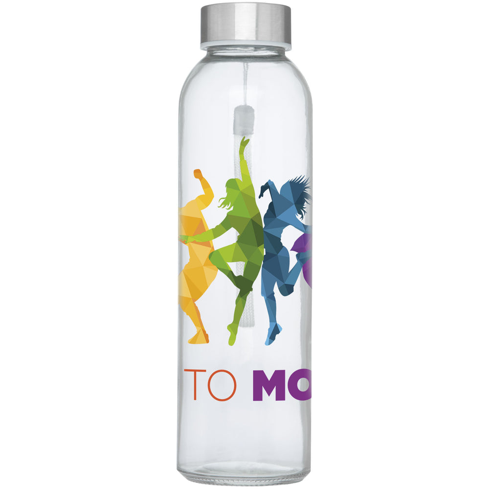 Branded Bodhi 500 ml glass water bottle