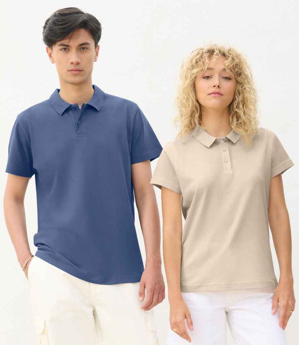 SOL'S Unisex Pulse Twin Piqué Polo Shirt Linen