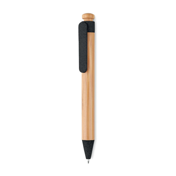 Branded Bamboo/Wheat-Straw ABS ball pen