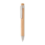 Branded Bamboo/Wheat-Straw ABS ball pen