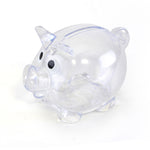 Piglet Bank Mini Single Slot Translucent piggy bank