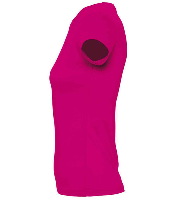 SOL'S Ladies Imperial Heavy T-Shirt Fuchsia