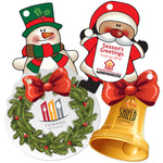 Shaped Tree Decorations Printed Full Colour