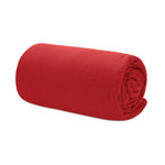 RPET fleece travel blanket Red