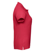 Russell Ladies Classic Poly/Cotton Piqué Polo Shirt Classic Red