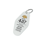 Retro Hotel Keyring