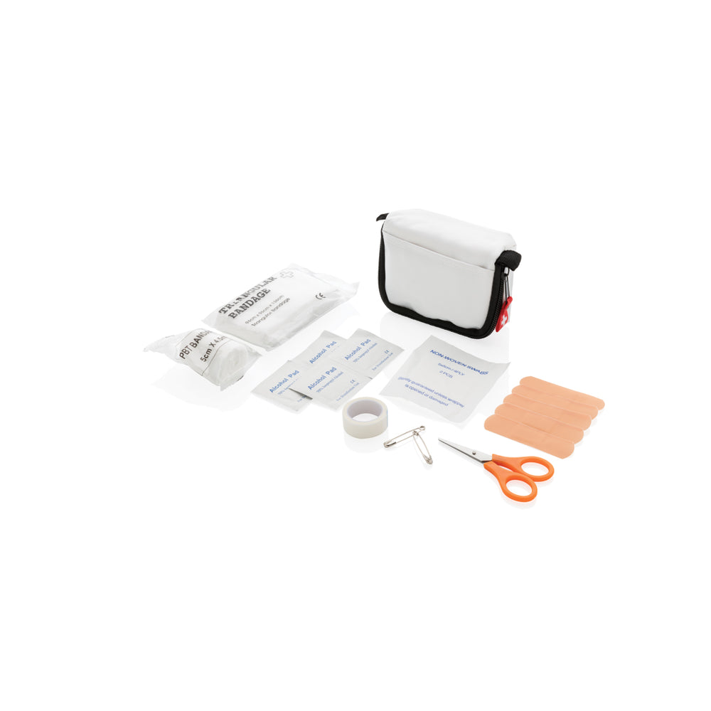 Branded First aid set in pouch
