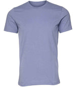 Canvas Unisex Crew Neck T-Shirt Lavender Blue