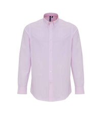 Premier Long Sleeve Striped Oxford Shirt