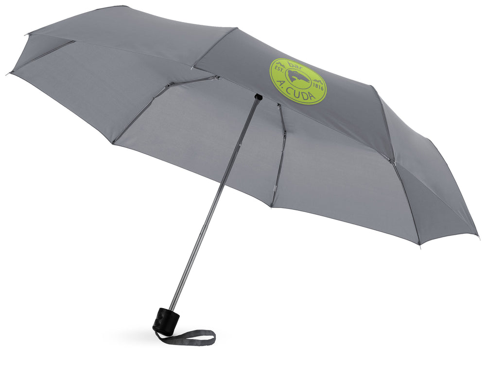 Branded Ida 21.5" foldable umbrella