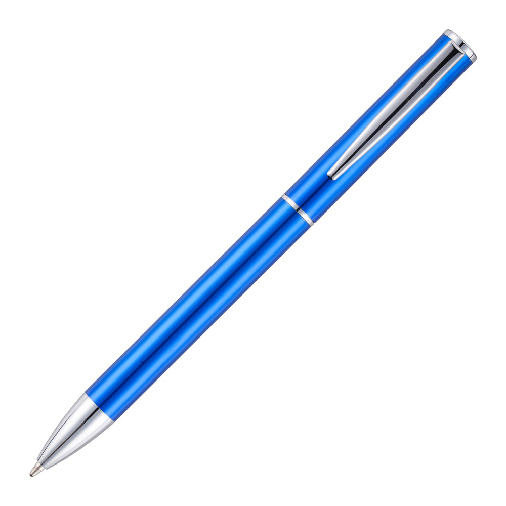 Branded CATESBY metal twist action ball pen