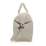 Branded Kezar AWARE™ 500 gsm recycled canvas deluxe weekend bag