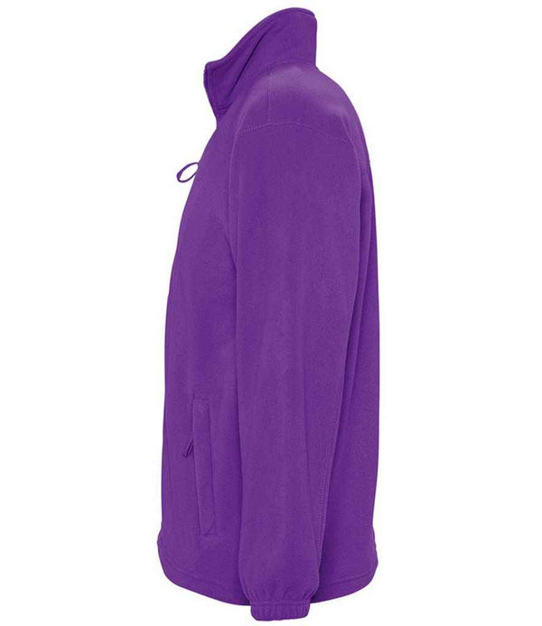 SOL'S North Fleece Jacket Dark Purple